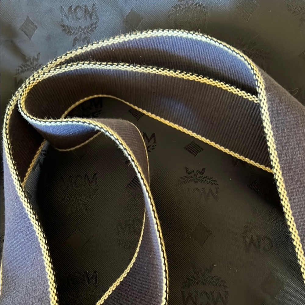 MCM Navy Blue Tote Bag - Picture 7 of 11